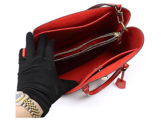 Louis Vuitton Borsa Tote Monogram Canvas Coquelicot Flower - vista 4