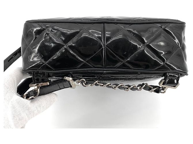 Chanel Zaino in vernice con logo CC - vista 6