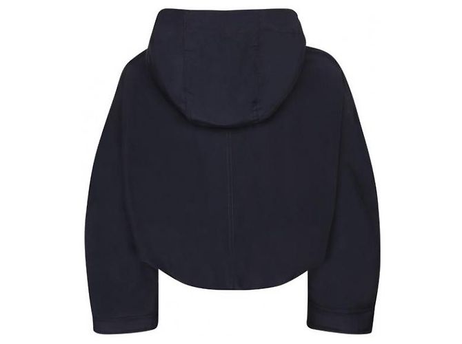 Moncler Giacca in Piumino Corta con Cappuccio Eucalyptus - vista 5