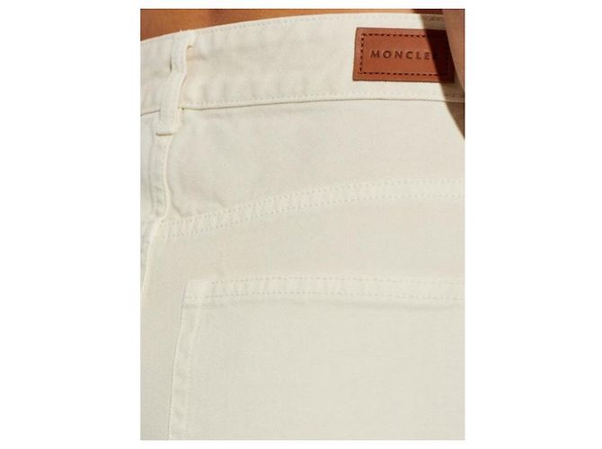 Pantalones de algodón Moncler Beige - vista 6