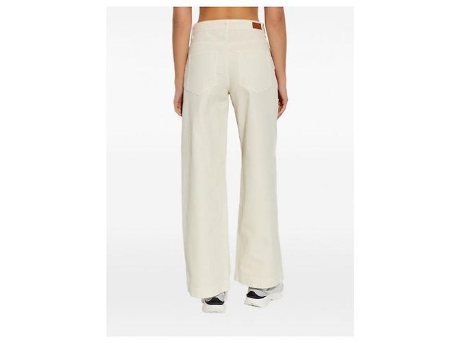 Pantalones de algodón Moncler Beige - vista 7