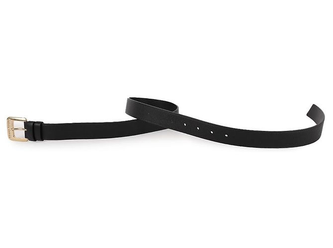 Miu Miu Nappa Ledergürtel Schwarz - Ansicht 5