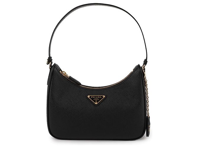 Prada Mini Bolsa em Couro Saffiano Re-edition - vista 3