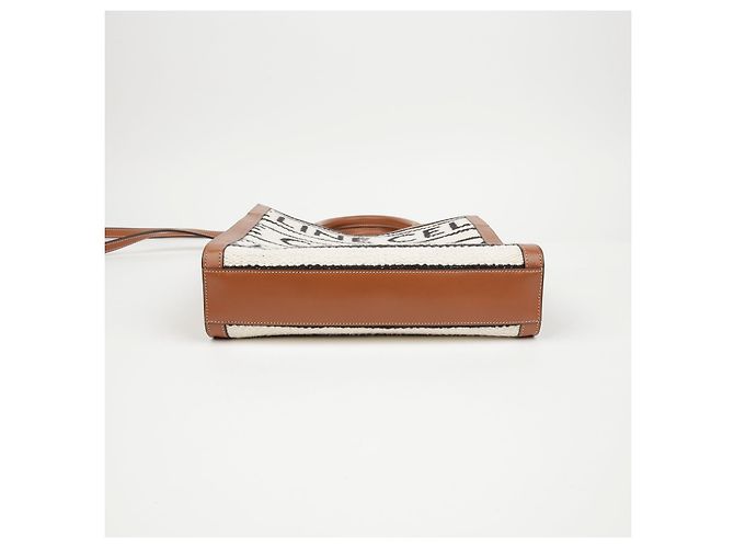 Céline Borsa a Tracolla Vertical Cabas Small Tote Shoulder Bag - vista 5