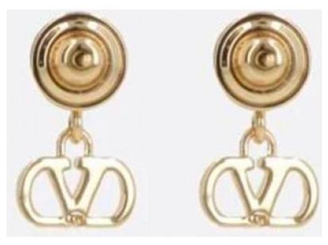 Valentino Logo Signature Perlenohrringe - Ansicht 5