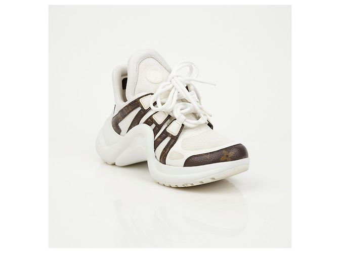 Sneakers Archlight Louis Vuitton Marroni - vista 2