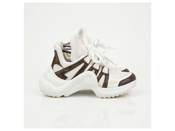 Sneakers Archlight Louis Vuitton Marroni - vista 3