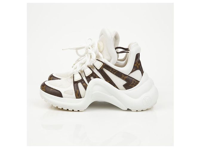 Sneakers Archlight Louis Vuitton Marroni - vista 5