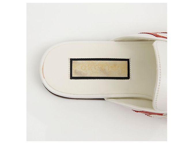 Mocassini Horsbit Gucci in pelle marrone - vista 13
