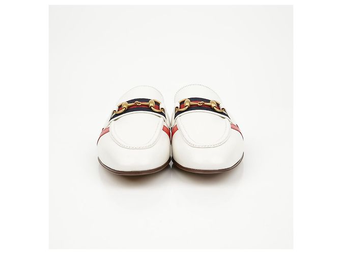 Mocassini Horsbit Gucci in pelle marrone - vista 4