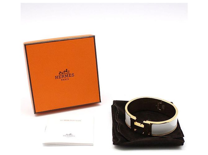 Hermès Gold Click Clack Armband - Ansicht 2