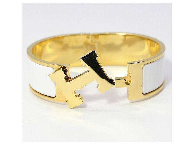 Hermès Gold Click Clack Armband - Ansicht 3
