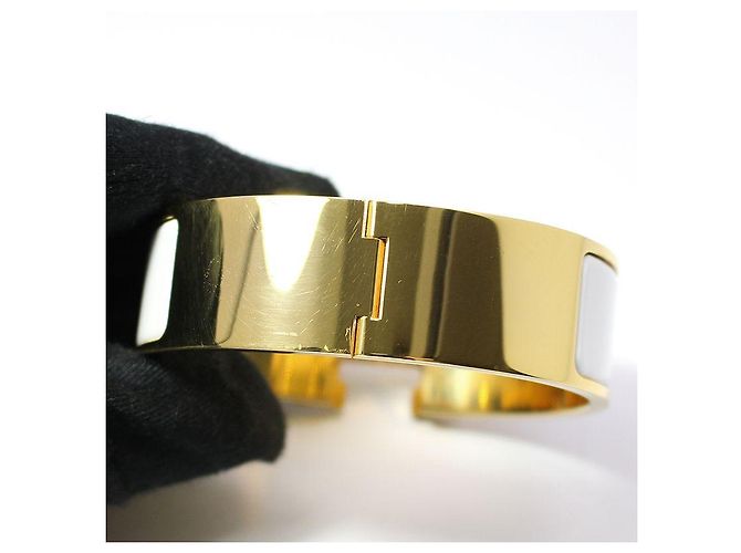 Hermès Gold Click Clack Armband - Ansicht 6