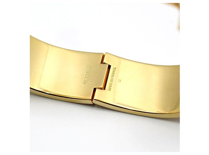 Hermès Gold Click Clack Armband - Ansicht 8