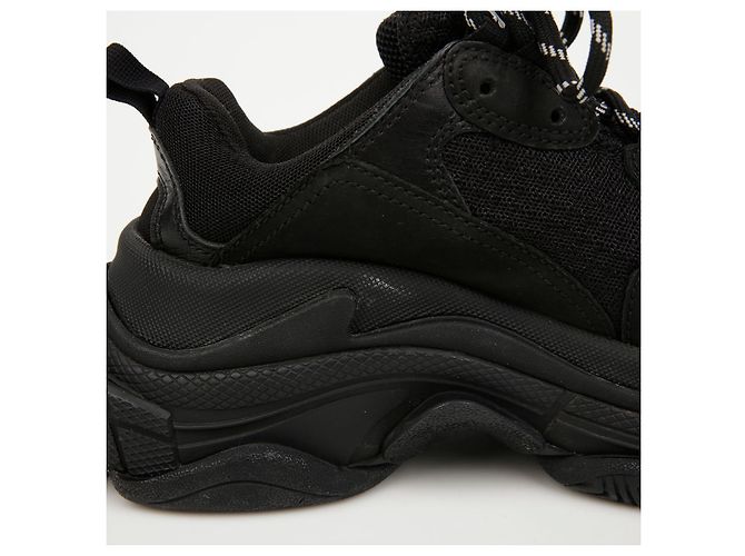 Balenciaga Triple Sneakers All Black - vista 11
