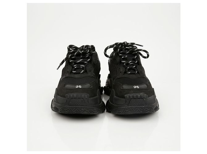 Balenciaga Triple Sneakers All Black - vista 4