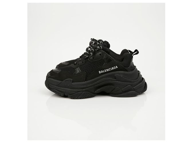 Balenciaga Triple Sneakers All Black - vista 7