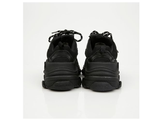 Balenciaga Triple Sneakers All Black - vista 9