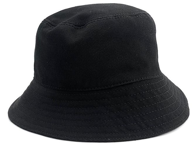 Miu Miu Logo Bucket Hat Blau - Ansicht 12
