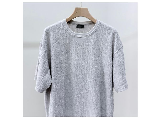Dior Oblique Terry Cotton T-Shirt (XL) - Ansicht 2