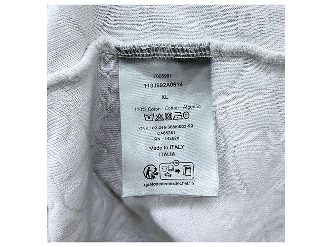 Dior Oblique Terry Cotton T-Shirt (XL) - Ansicht 6
