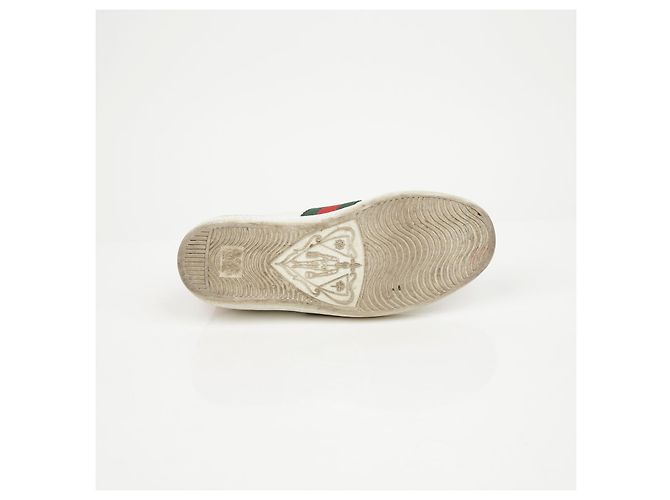 Gucci Baskets Ace Bee White - vue 10