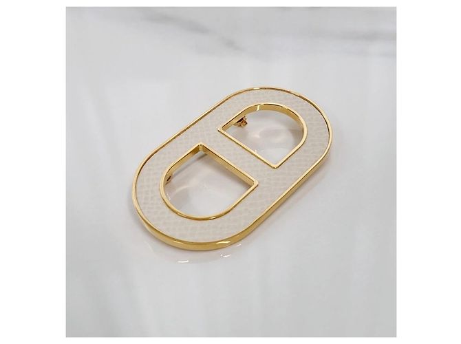 Hermès Badge Chaine d'Ancre Oro Giallo - vista 5