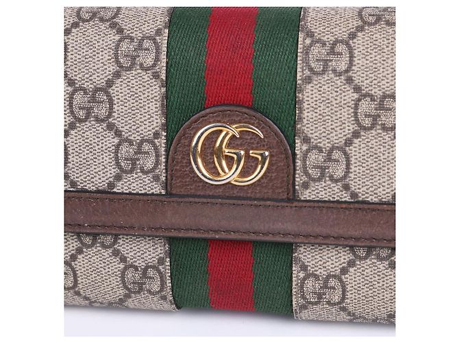 Gucci Ophidia GG Canvas Geldbörse - Ansicht 3