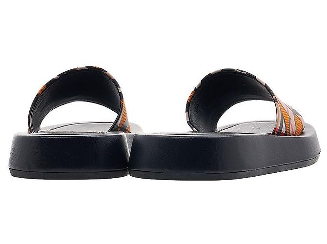 Burberry Ciabatte Canvas Slide Monogram Print da donna - vista 4