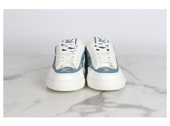 Louis Vuitton Sneakers Charlie Denim - vista 5