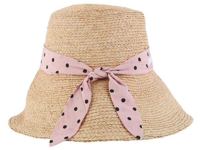 Miu Miu Bucket Hat aus Raffia und Rattan Größe - Ansicht 2