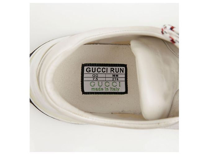 Sneakers Run bianche Gucci - vista 25
