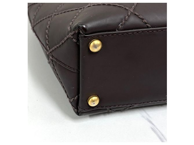 Chanel Borsa Tote Wild Stitch Gold Tone - vista 11
