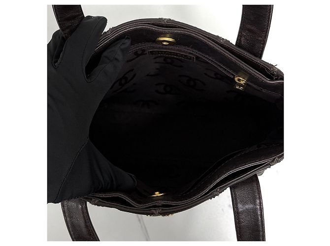 Chanel Borsa Tote Wild Stitch Gold Tone - vista 14