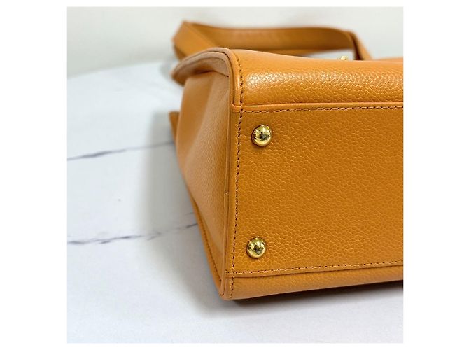 Chanel Borsa a tracolla in pelle caviar - vista 14