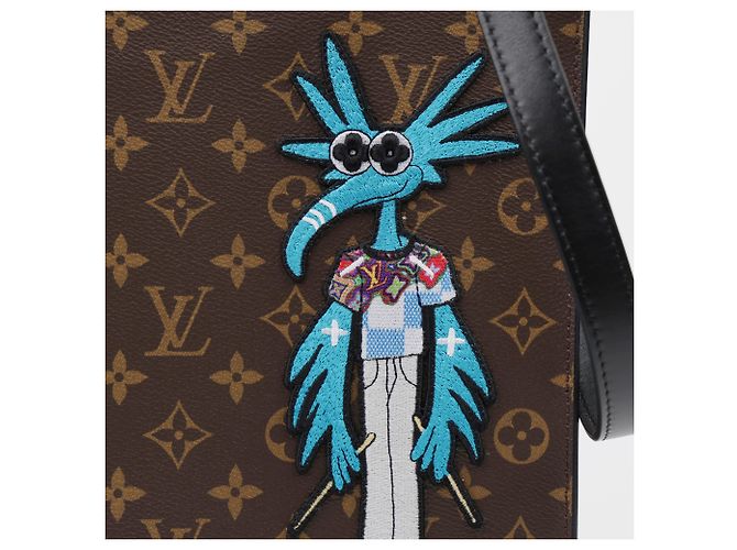 Louis Vuitton Borsa Tote e borsa a tracolla in Monogram Canvas - vista 3