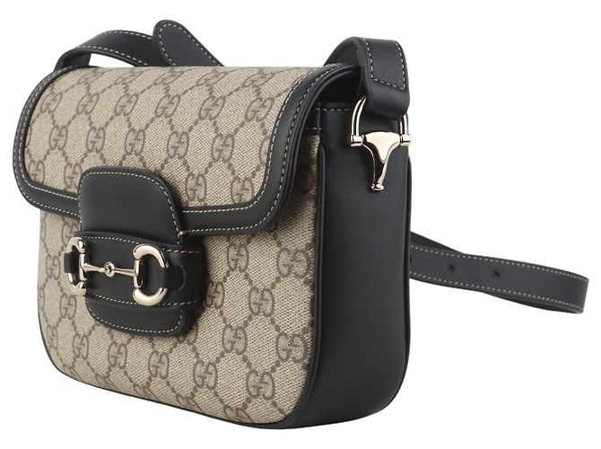 Gucci Borsa a tracolla GG Supreme Horsebit Soft Small - vista 2
