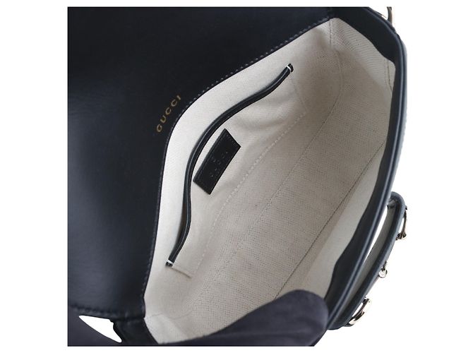 Gucci Borsa a tracolla GG Supreme Horsebit Soft Small - vista 7