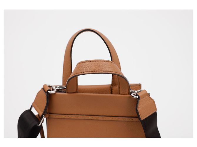 Fendi Borsa a spalla Mini Tote Go Shopper - vista 12