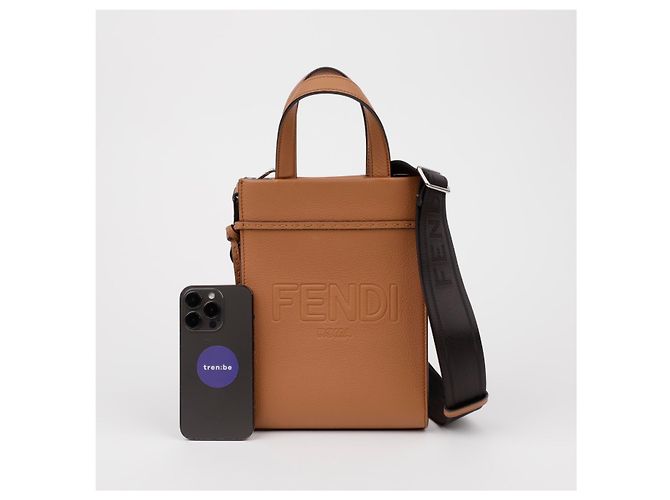 Fendi Borsa a spalla Mini Tote Go Shopper - vista 13