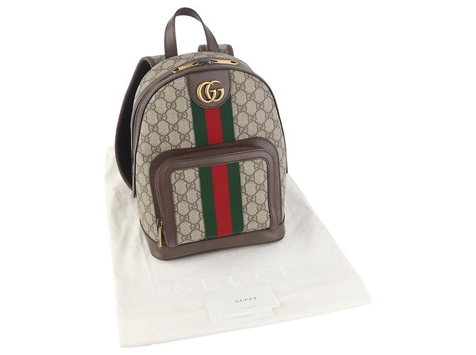 Gucci Zaino piccolo da donna GG Supreme Ophidia - vista 8
