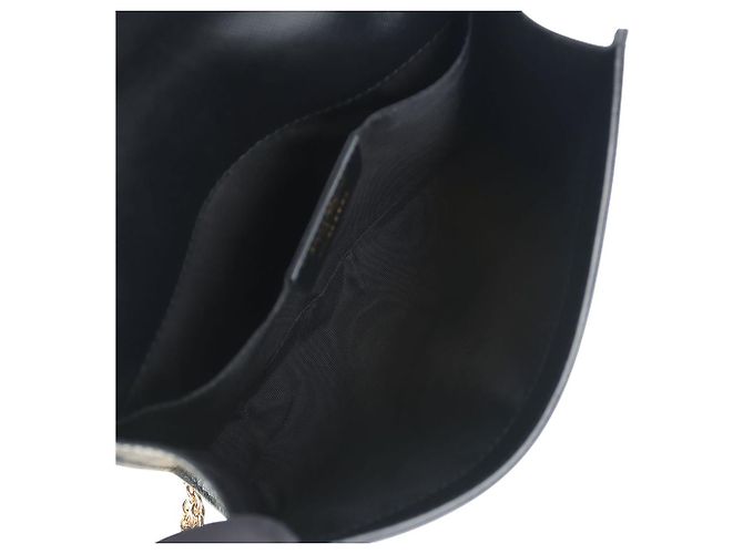 Salvatore Ferragamo Borsa a tracolla Ginny con fiocco dorato - vista 7