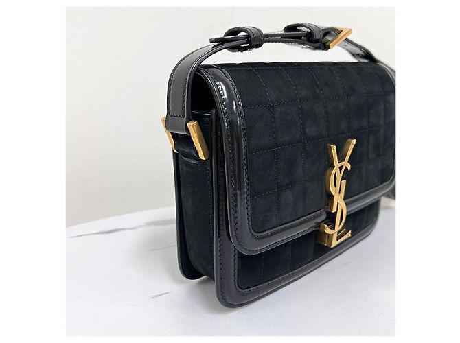 Autre Marque Borsa a tracolla satchel in camoscio Small - vista 11