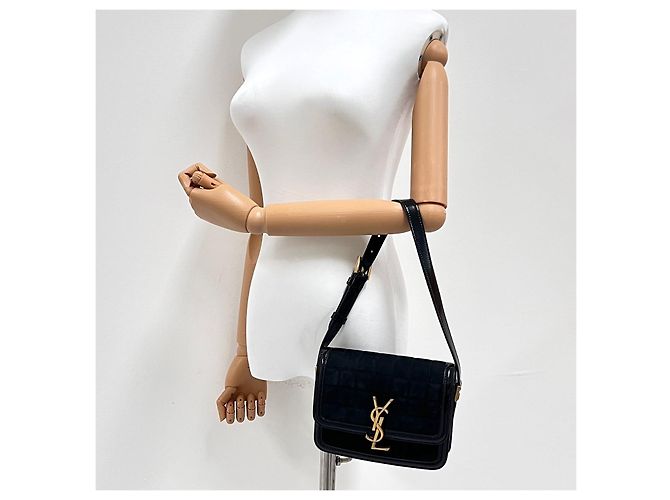 Autre Marque Borsa a tracolla satchel in camoscio Small - vista 3