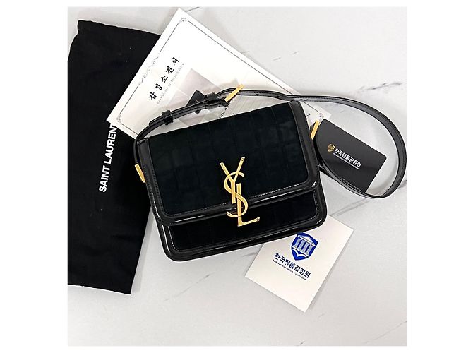 Autre Marque Borsa a tracolla satchel in camoscio Small - vista 4