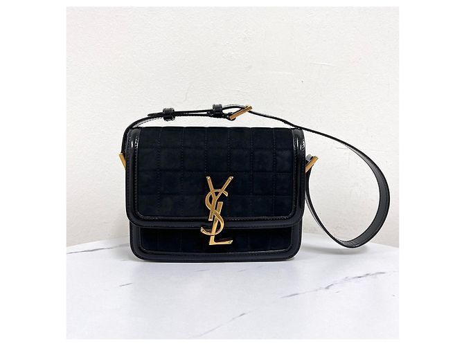 Autre Marque Borsa a tracolla satchel in camoscio Small - vista 8