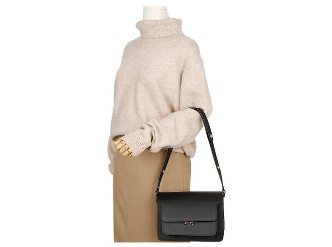 Marni Borsa a tracolla Trunk Medium - vista 9