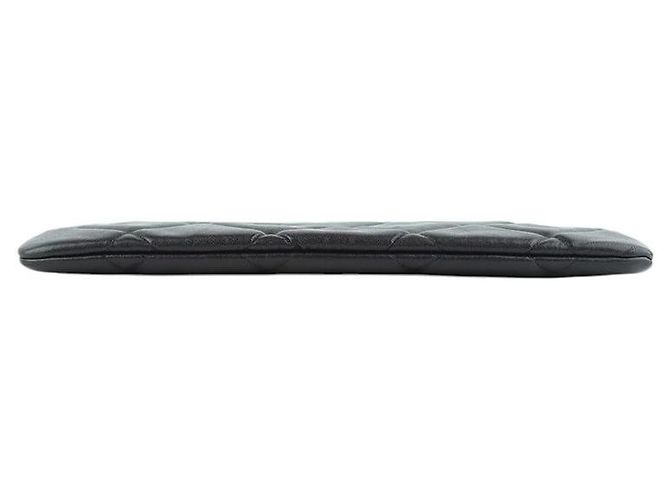 Chanel Clutch Nineteen in pelle di agnello con tasca Large - vista 6