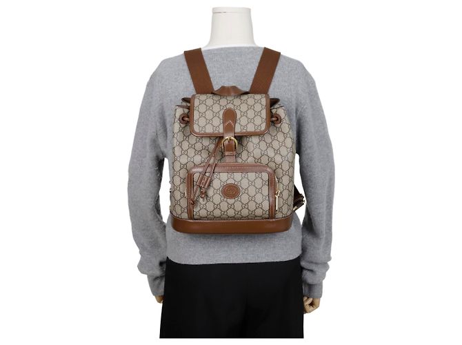 Gucci Zaino Interlocking - vista 16