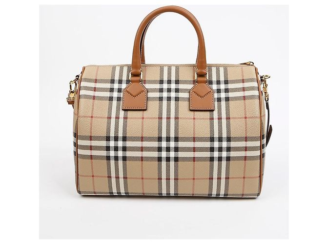 Burberry Borsa a spalla Bowling Tote - vista 4